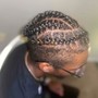 Cornrows on Natural Hair