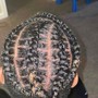 Cornrows on Natural Hair