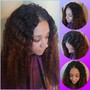 Sew-In Weave with leave out