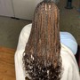 Large Knotless Braids