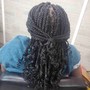 Small Knotless braids