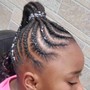 Kids Natural Hair Braided Style (7-younger)