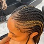 Medium Lemonade Braids Mid Back length