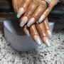 Deluxe pedicure with regular polish