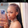 Fulani braids/butt length