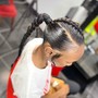 Natural Hair Sleek Ponytail/Updo