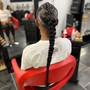 Natural Hair Sleek Ponytail/Updo