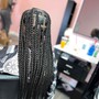 Large Knotless Braids