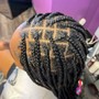 Medium Knotless Braids