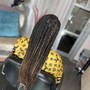 Natural hair singles / individual braids