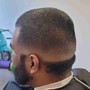 Men's cut and face