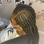 Medium individual/feed-in braids