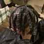 Loc Double Twist AKA Two Strand Twist