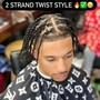 Two Strand Twists