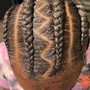 Kid's 3 Layers French braid