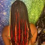 Small knotless  braids