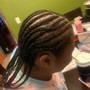 Kid's Braids (scalp braids)