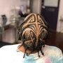 NATURAL HAIR Cornrows