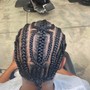 Medium Box Braids