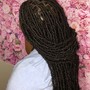 Individual Braids with Curly ends