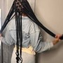 medium/large knotless braids