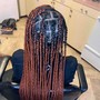 Large knotless Braids