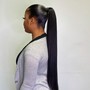 Sleek Ponytail (Shampoo Included)