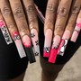 Long Acrylic Nails