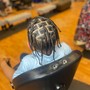 Medium knotless Braids