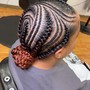 Large Knotless Braids