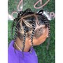 Kid's Feed In/ Knotless Braids