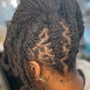 Individual Crochet (no cornrow) Style includes Shampoo Service