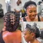 Cornrow braids