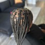 Jumbo Knotless Braids W/ Hair included (Color 1b,27&30)