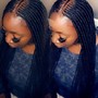 Braided Wig install