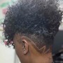 Women's Cut defined cut (barber style)