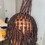 Loc retwist with maintenance