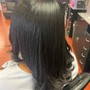 Natural Hair Silk Press