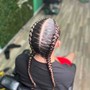 2  Men/young boys Braids