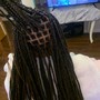 Knotless braids length extension