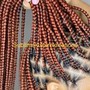 Yarn locs/wraps (shoulder length)