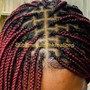 Knotless Box Braids (shoulder length )