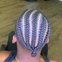 2 Men cornrows