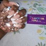 Full Set Bling Nails Short/Medium