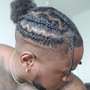 Mens  natural hair