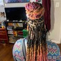 Loc Style (Pipe Cleaner Curls)