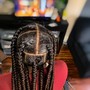 Knotless Over Locs