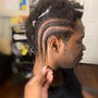 Loc Maintenance -Partial Head (Shaved Sides)