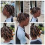 Kid's cornrows (6-12) striaght back