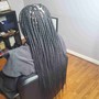 Medium Traditional Box Braids